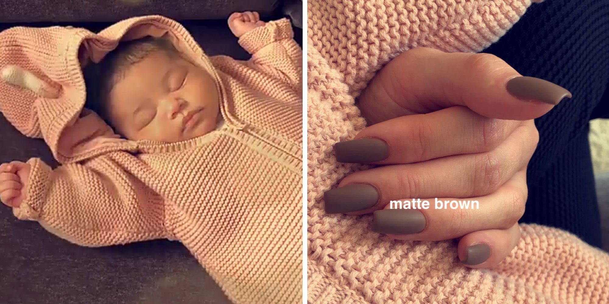 Stormi Webster Is Already Helping Kylie Jenner Show Off Her Nails