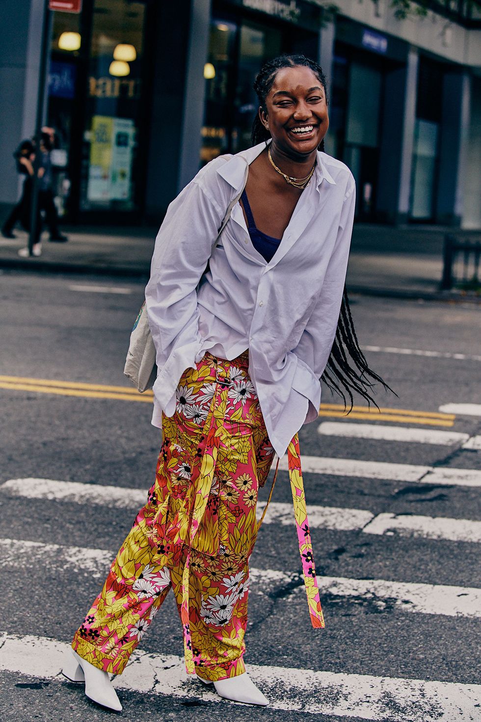 73 Best Street Style Looks From New York Fashion Week Spring/Summer 2023 —  See Photos