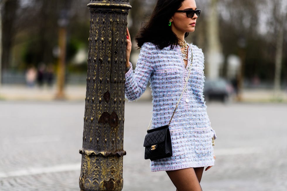 Clothing, White, Street fashion, Fashion, Dress, Beauty, Eyewear, Footwear, Outerwear, Neck, 