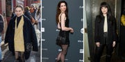 emilia clarke, anne hathaway, and dakota johnson