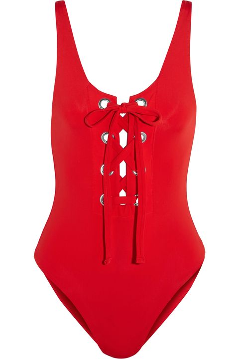 Clothing, Red, One-piece swimsuit, Swimwear, Lingerie top, Lingerie, Maillot, Monokini, Swimsuit bottom, Undergarment, 