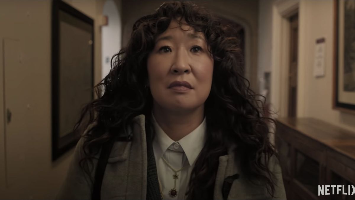 preview for Grey's Anatomy star Sandra Oh in The Chair trailer (Netflix)