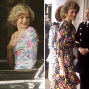 Princess Diana at the Savoy Hotel