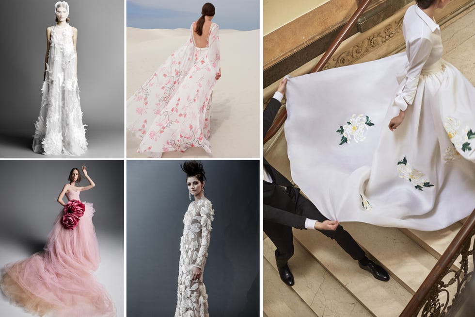 Monique Lhuillier, Elie Saab and other labels turn their attention to  dressing the bride