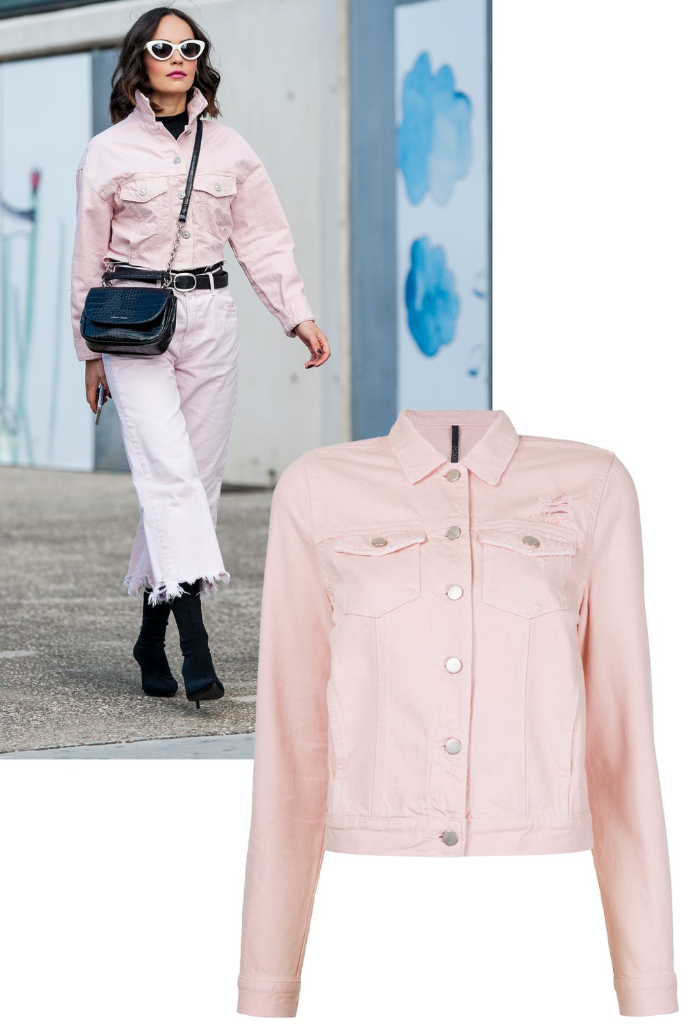 Clothing, White, Pink, Jeans, Fashion, Sleeve, Outerwear, Denim, Beige, Shirt, 
