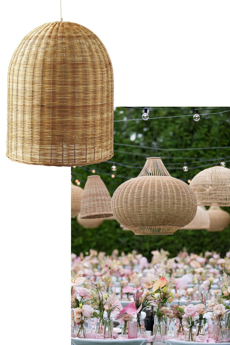 Lampshade, Lighting, Lighting accessory, Lamp, Light fixture, Ceiling, Beige, Chandelier, Plant, 