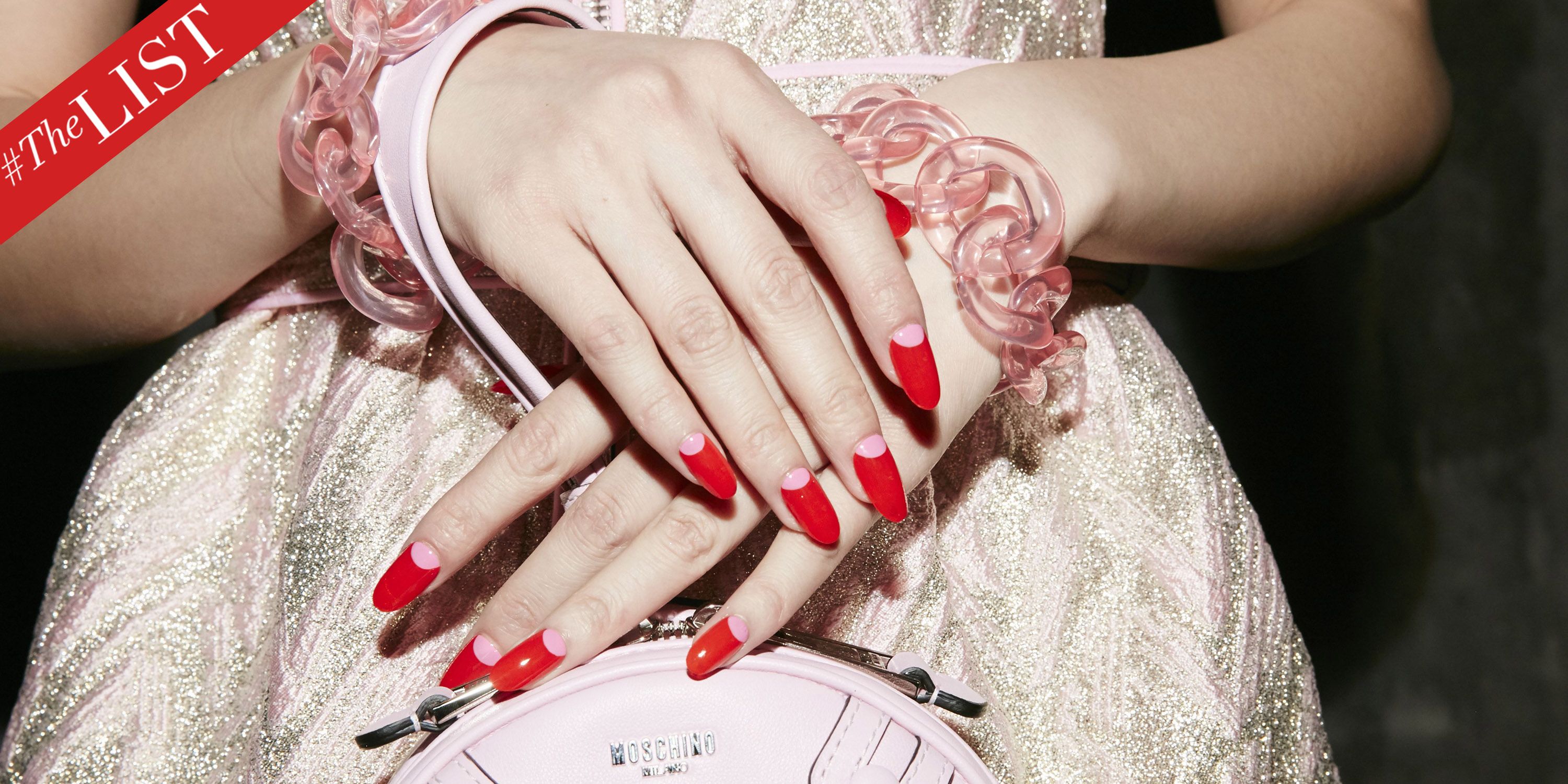 Fashion nails design manicure, best of 2018 Stock Photo - Alamy