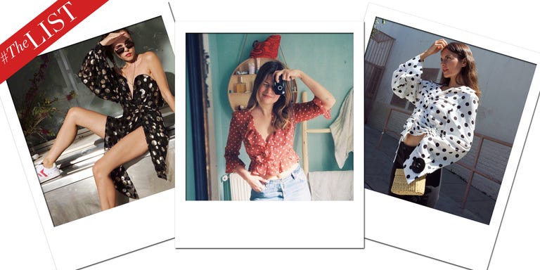 My New Favorite French Brand + Polka Dot Tops for Spring