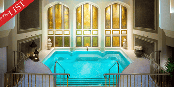Property, Swimming pool, Room, Building, Turquoise, House, Real estate, Interior design, Jacuzzi, Home, 