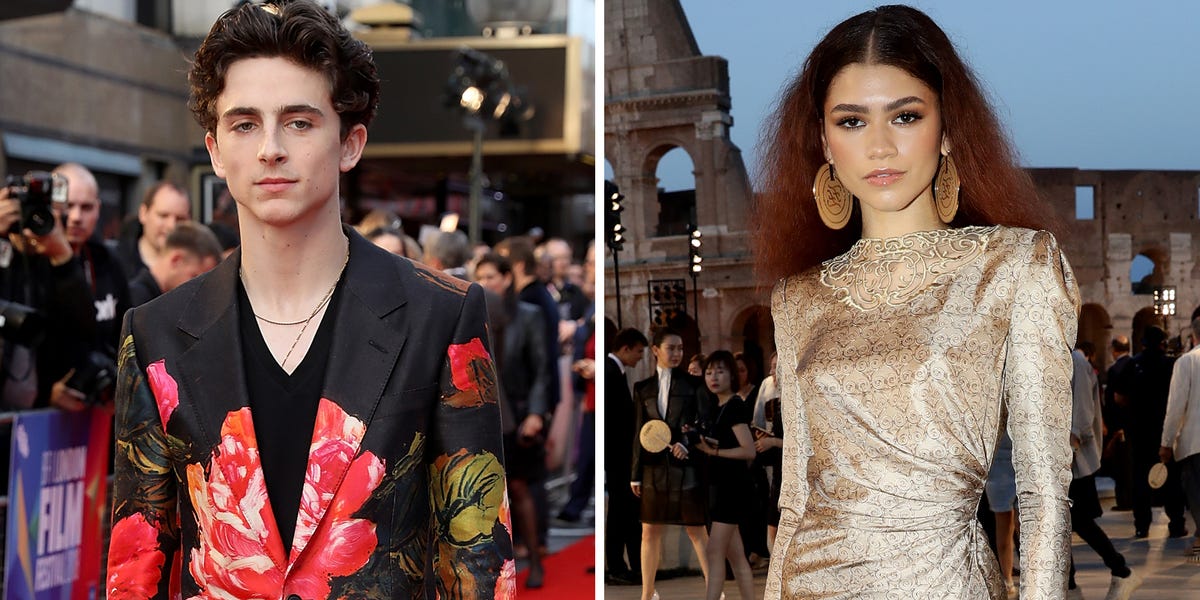 Timothée Chalamet and Zendaya Lead Looks of the Week