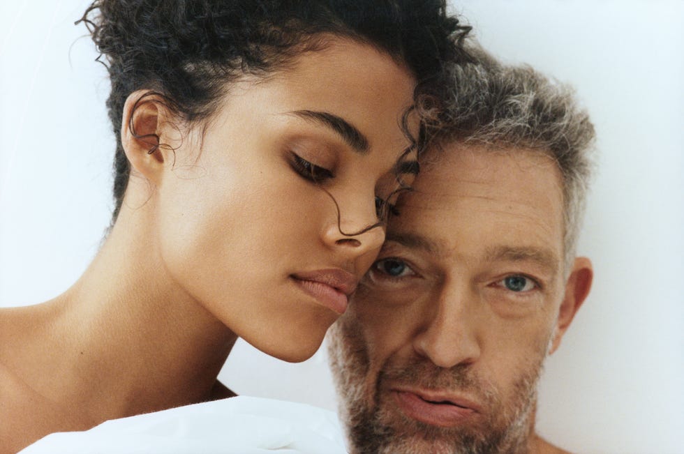 Венсан кассель фото сейчас Vincent Cassel & Tina Kunakey Named Kooples Brand Ambassadors