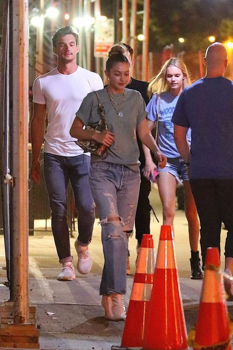 Gigi Hadid spotted out with new boyfriend Tyler Cameron and bestie Cully Smoller