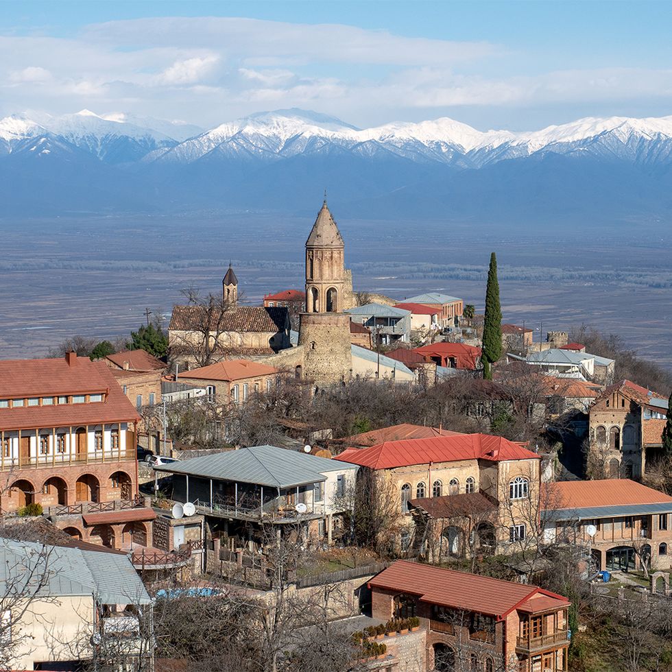 Sighnaghi, historic town in Kakheti region, Georgia