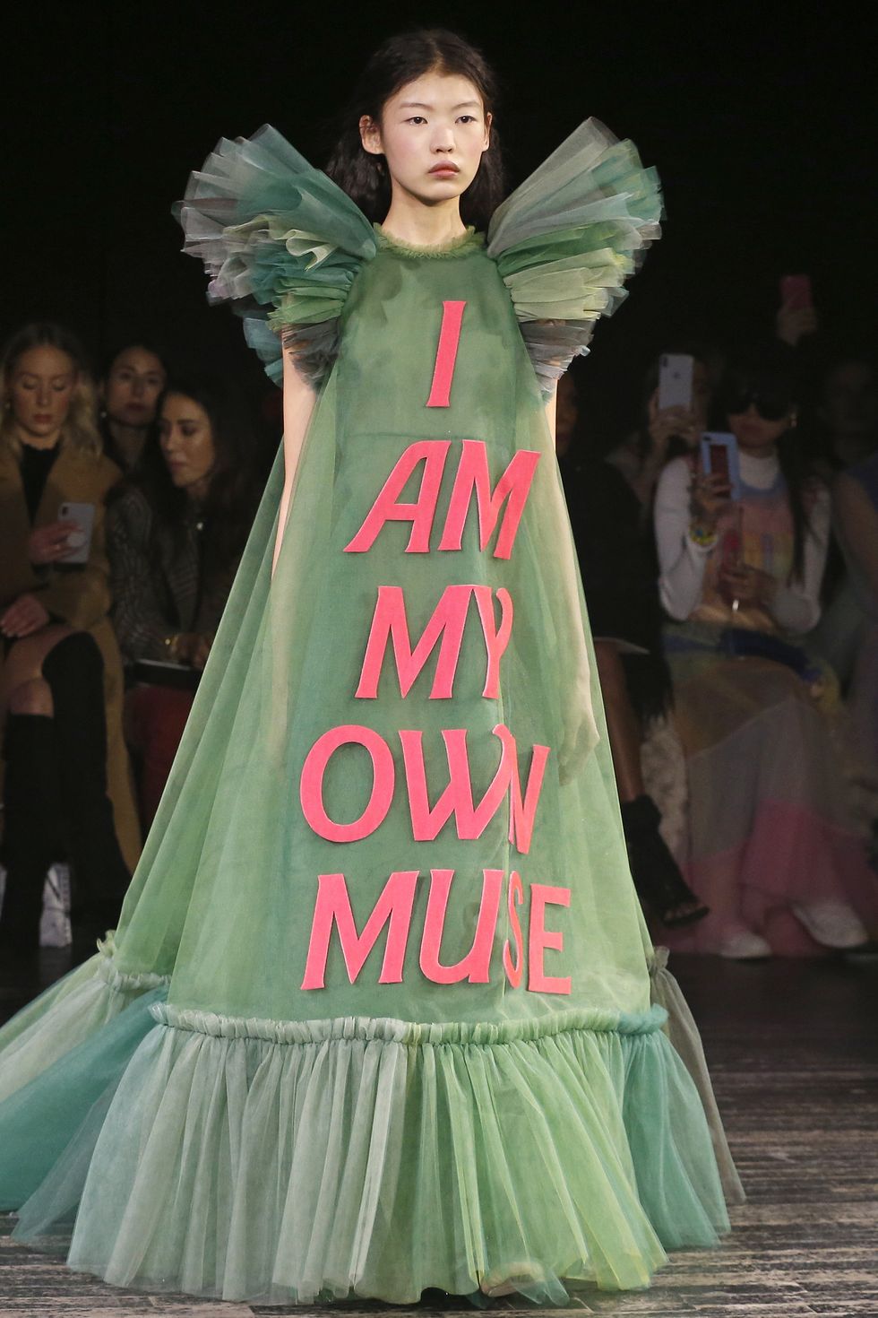 Viktor & Rolf Sends Slogan Gowns Down the Runway at Paris Couture Week