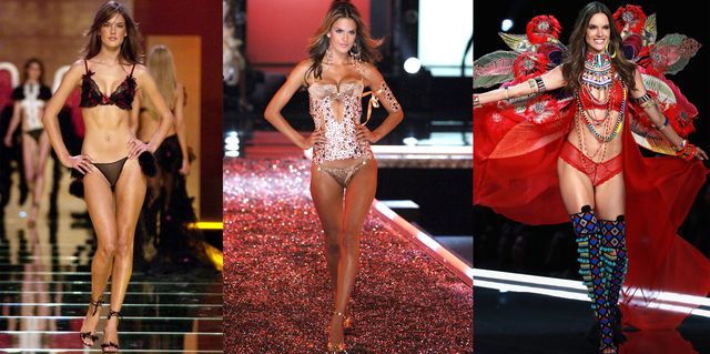 Victoria Secret Angel Alessandra Ambrosio walks the runaway at the