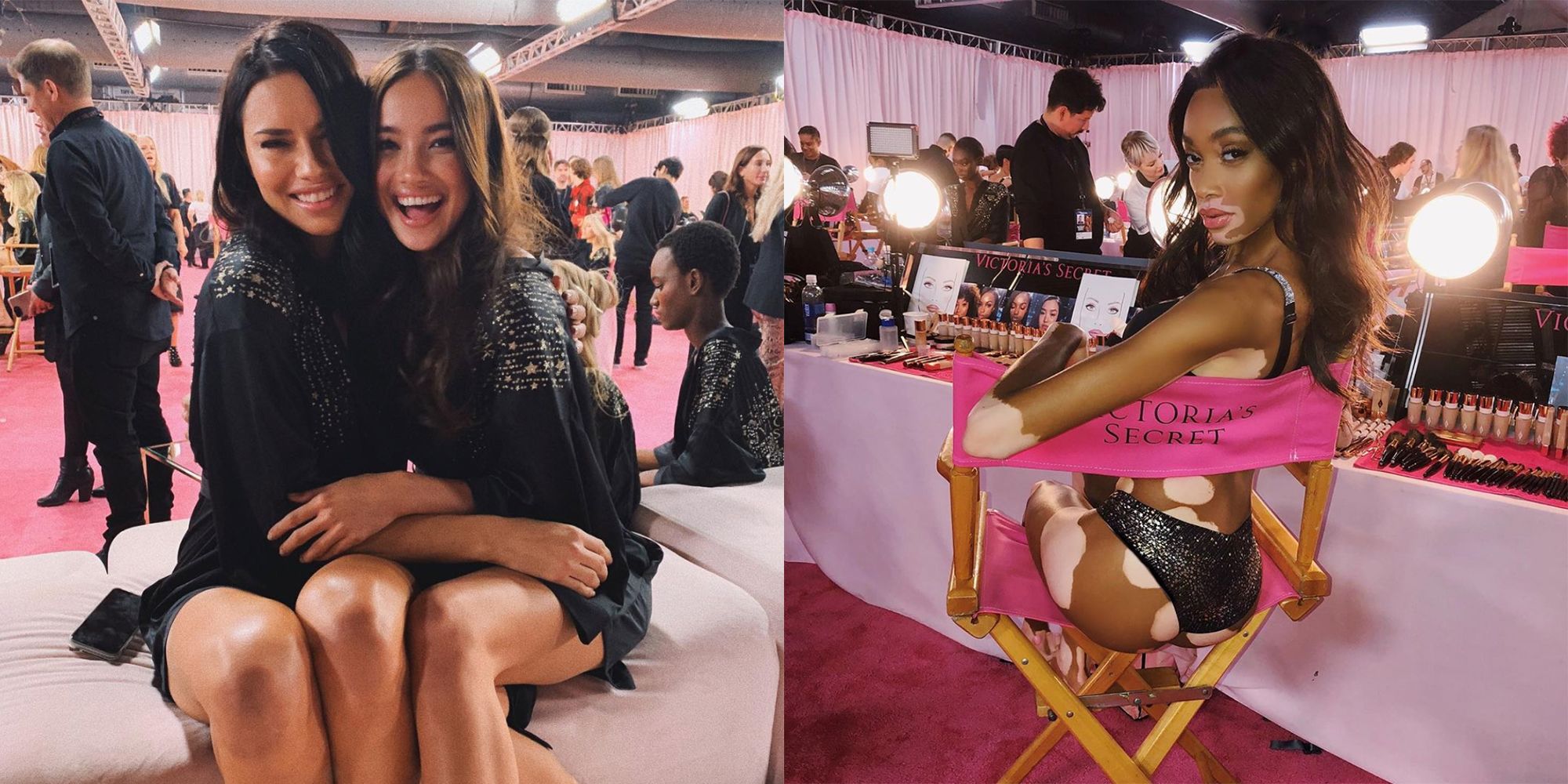 Best Instagrams From BTS of the Victoria's Secret Fashion Show – WWD
