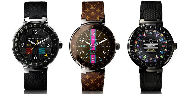Louis Vuitton Mens Analog Watches 2023 Ss, Black