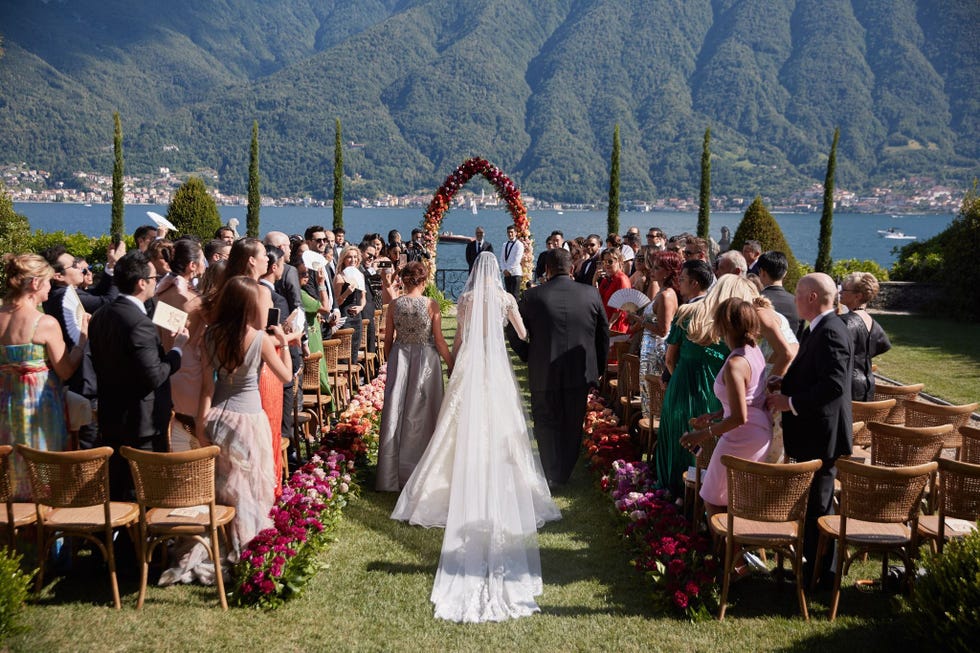 colorful wedding aisle ideas