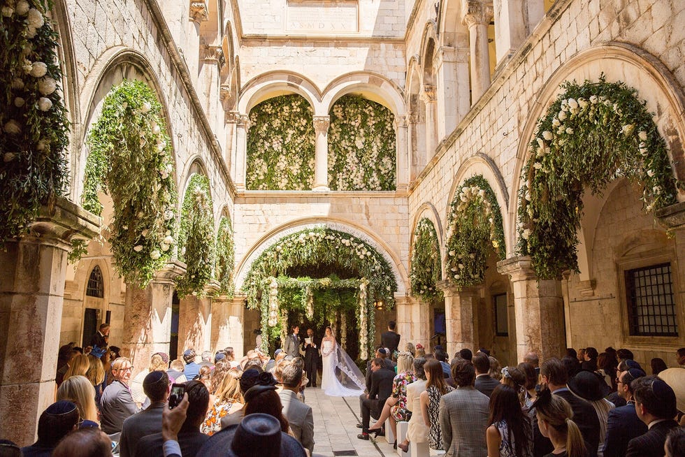 croatia wedding aisle ideas