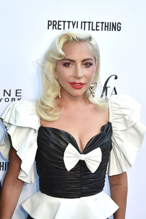 White, Hair, Clothing, Blond, Lip, Beauty, Hairstyle, Shoulder, Dress, Black-and-white, 