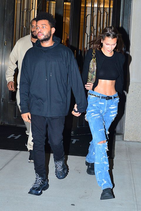 Bella Hadid And The Weeknd Step Out Hand In Hand In New York