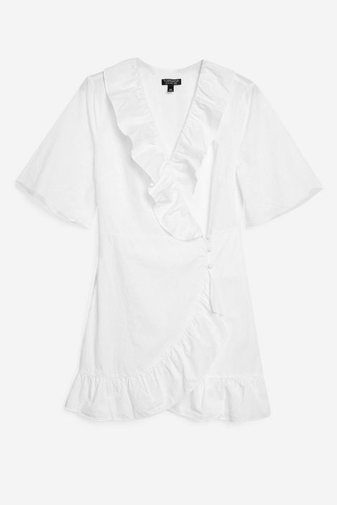 White, Clothing, Sleeve, Blouse, Top, T-shirt, Outerwear, Neck, Dress, 