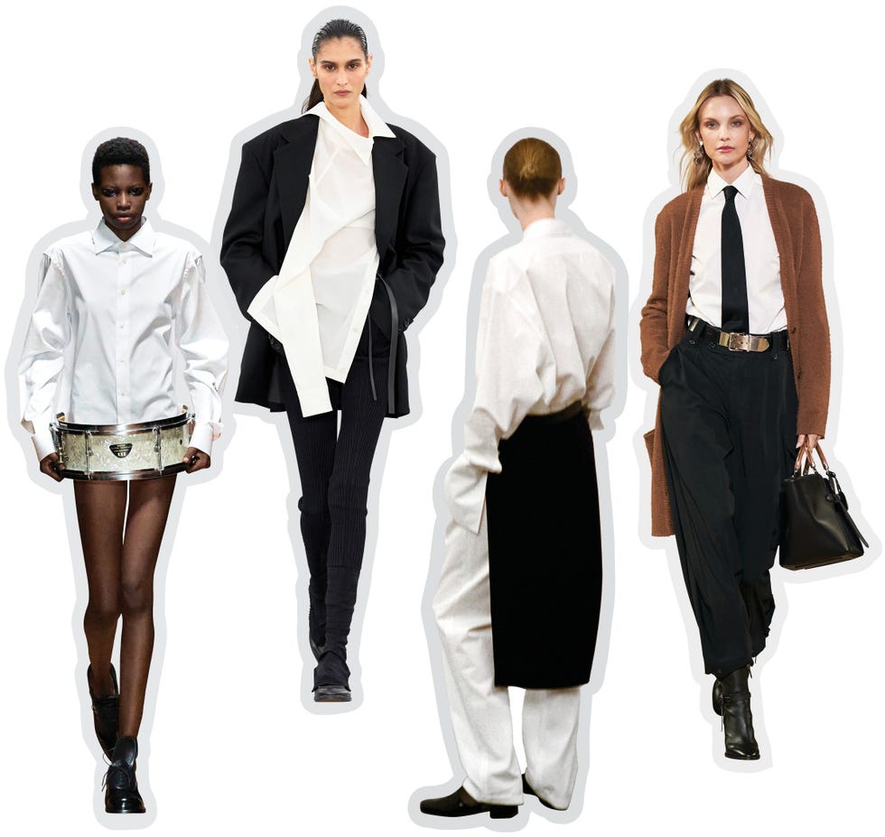 fashion models displaying a variety of contemporary outfits