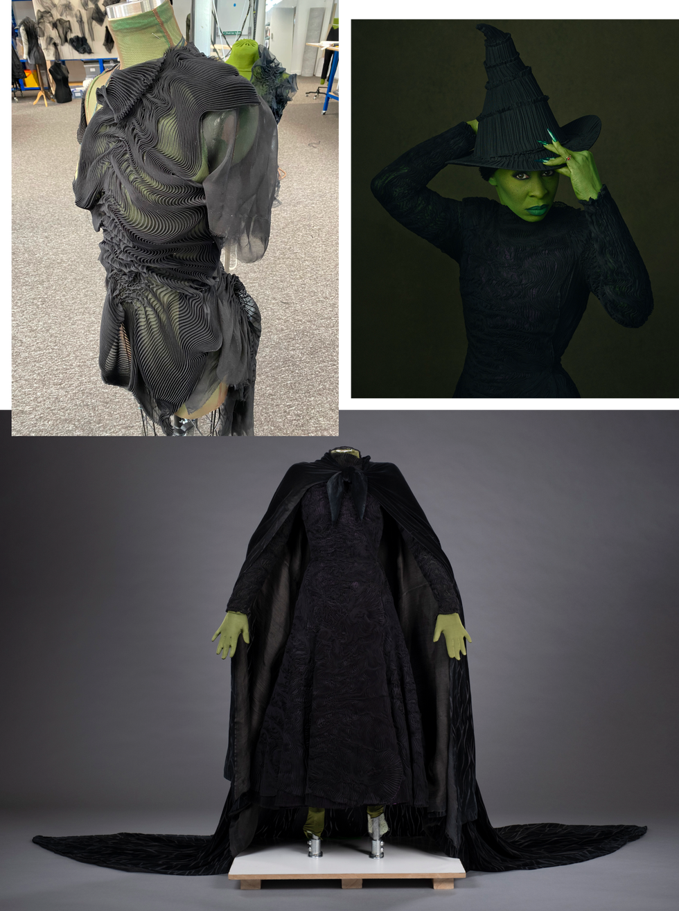 wicked movie elpheba costumes 2024