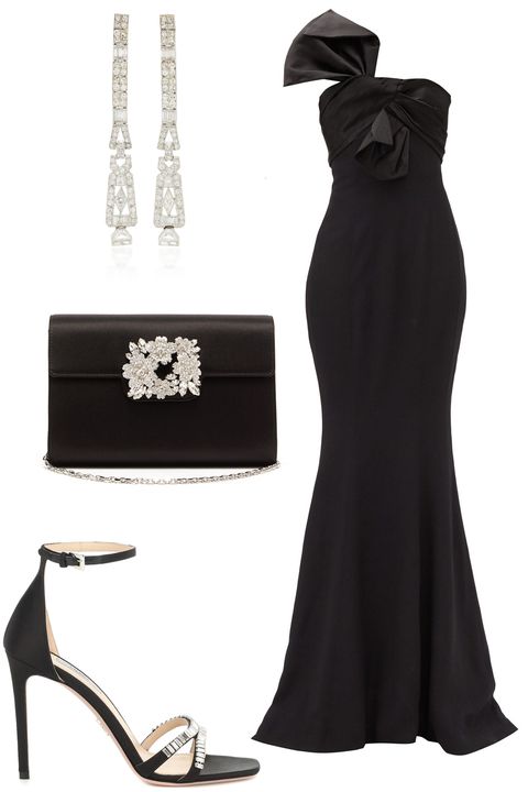 black tie winter wedding guest outfit ideas
