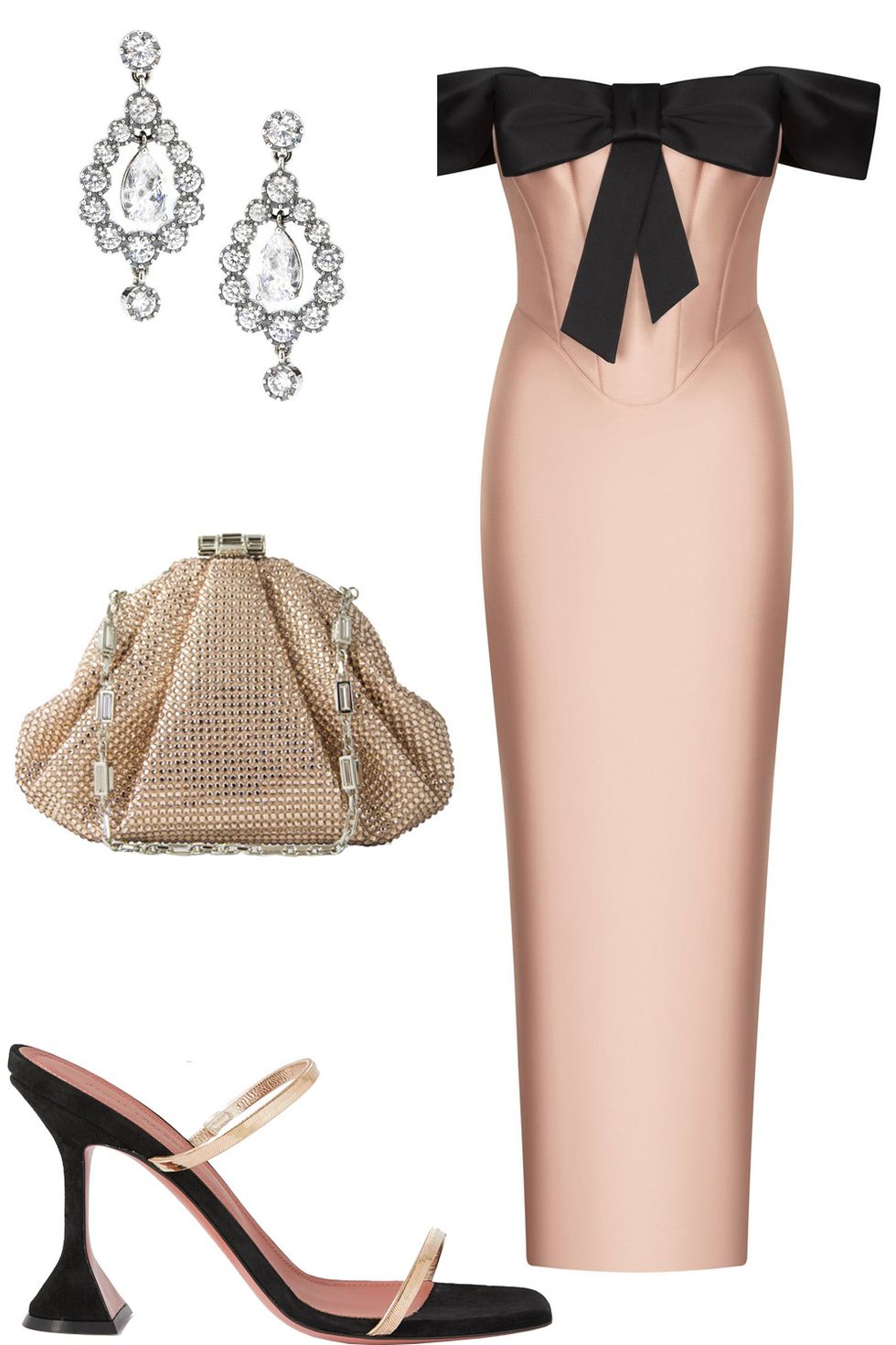 pink winter wedding guest outfit ideas