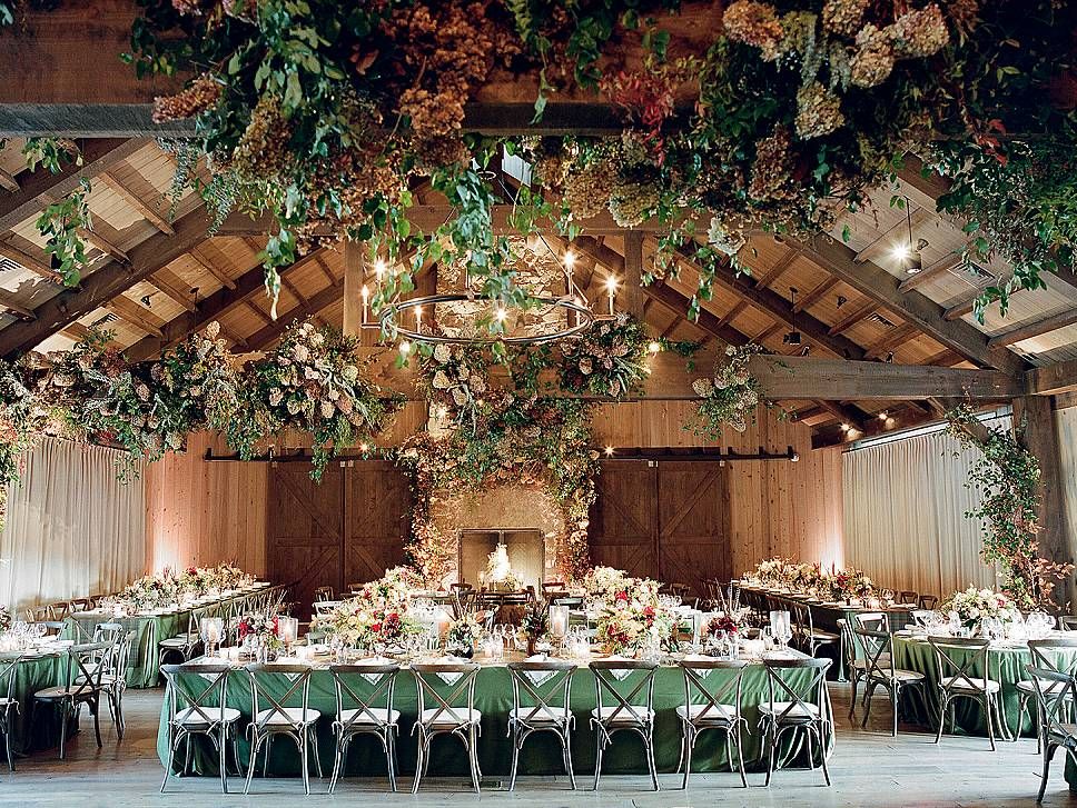 Trending-Organic Inspired White and Greenery Wedding Ideas