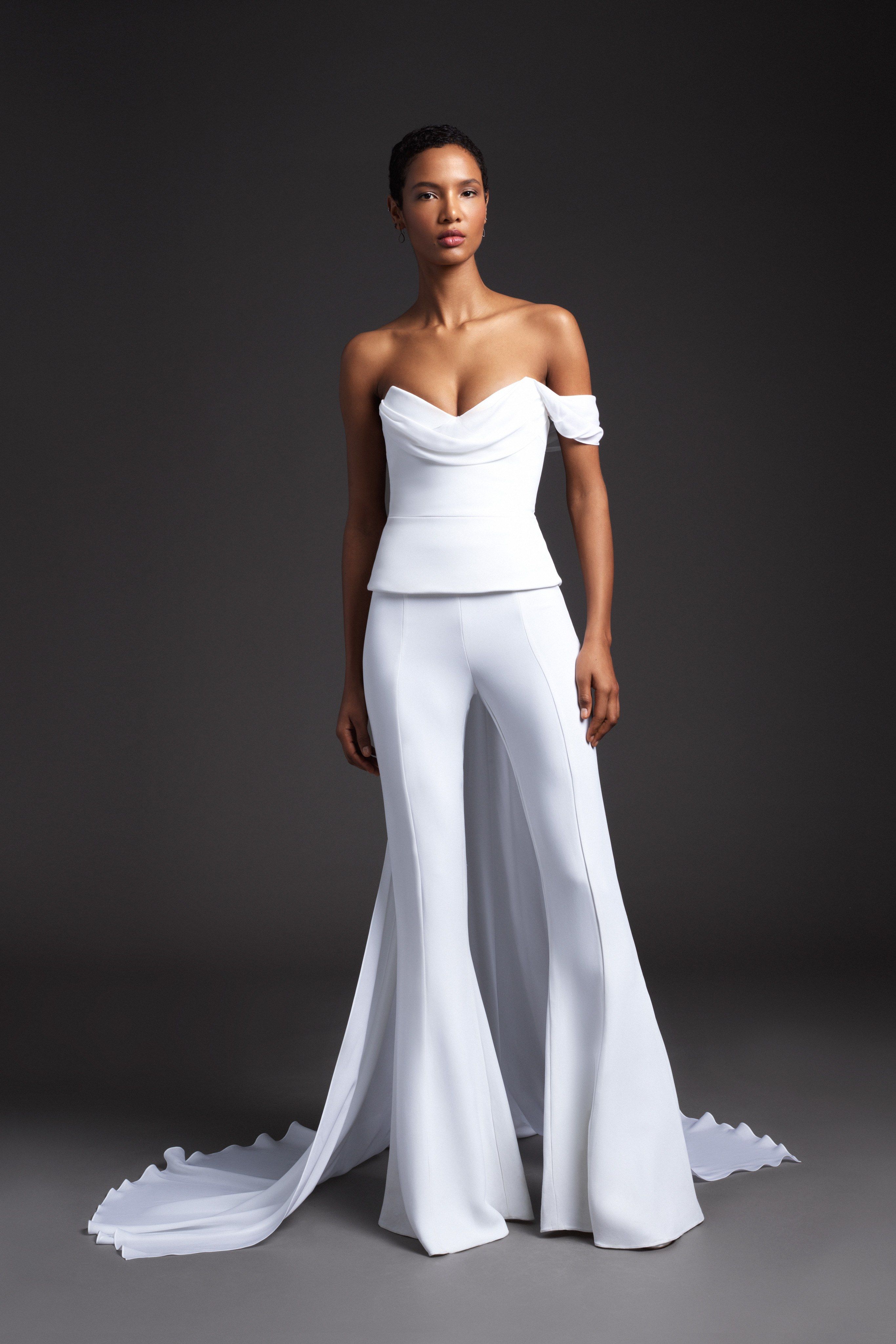 New Designer Wedding Dresses Girls - Off White Gown for Wedding