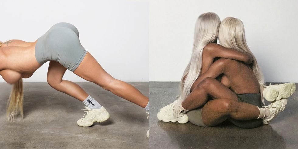 Kanye West Debuts NSFW Yeezy Campaign with Nude Models in Sneakers