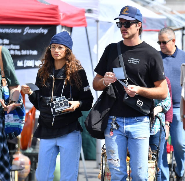 Zendaya and Jacob Elordi Wore Matching Outfits