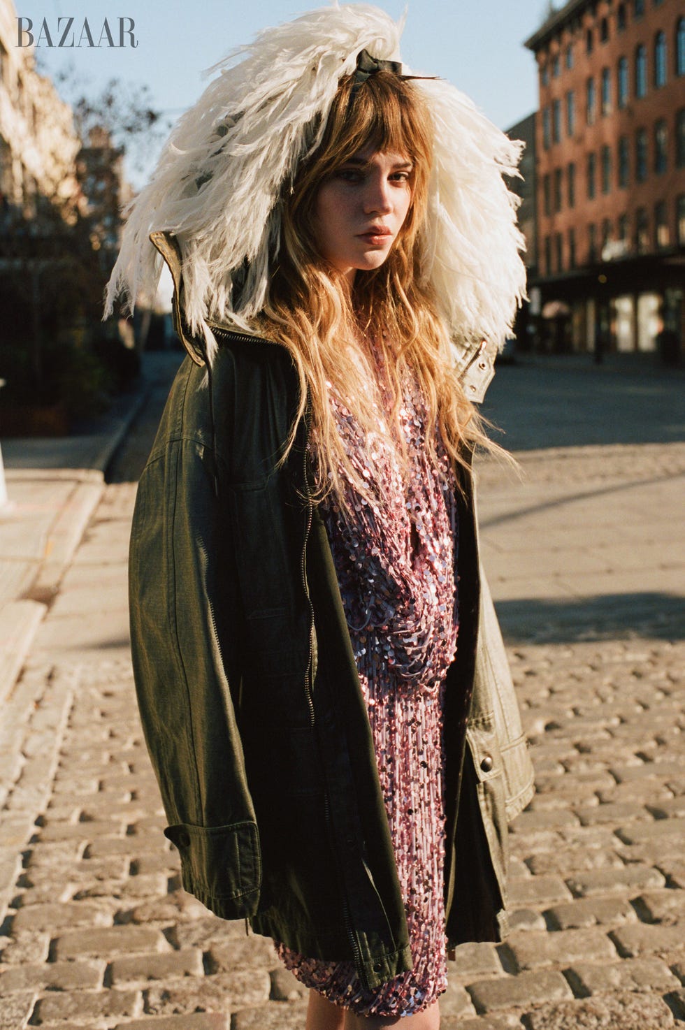 sophie thatcher harpers bazaar february 2025