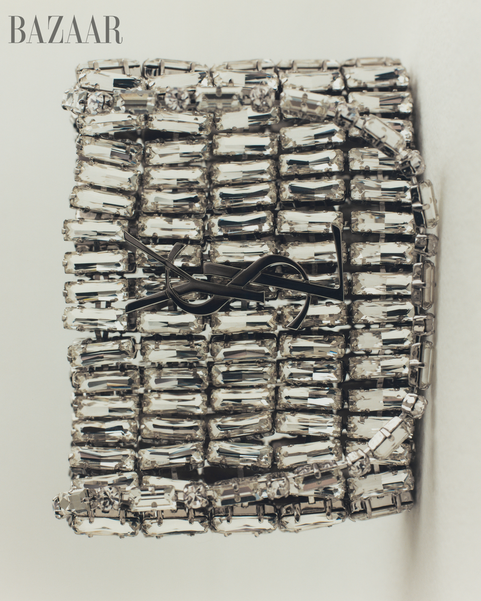 micro evening bag, saint laurent by anthony vaccarello