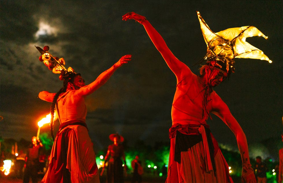 a scene from the wonderfruit festival﻿