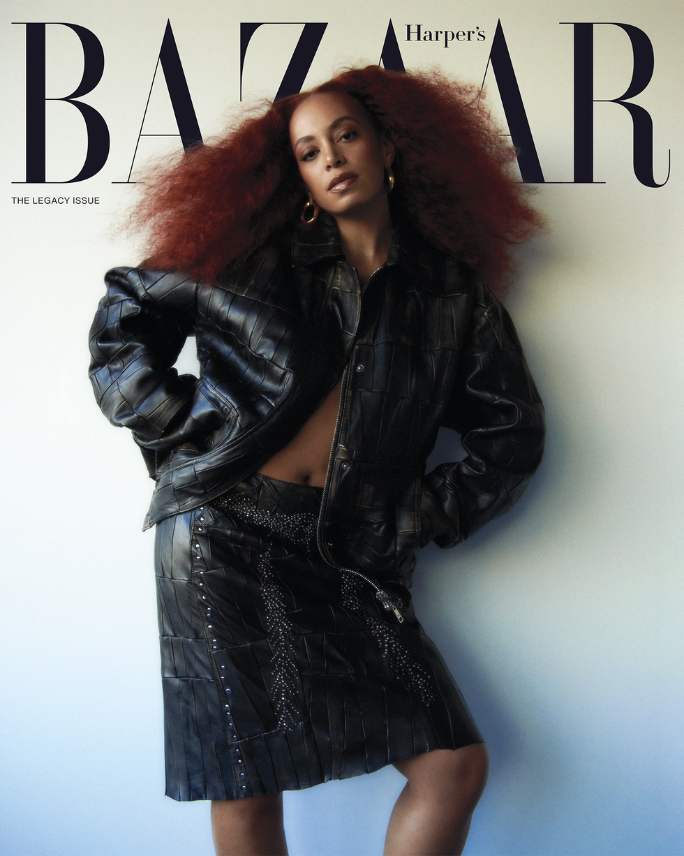 solange knowles for harpers bazaar march 2024