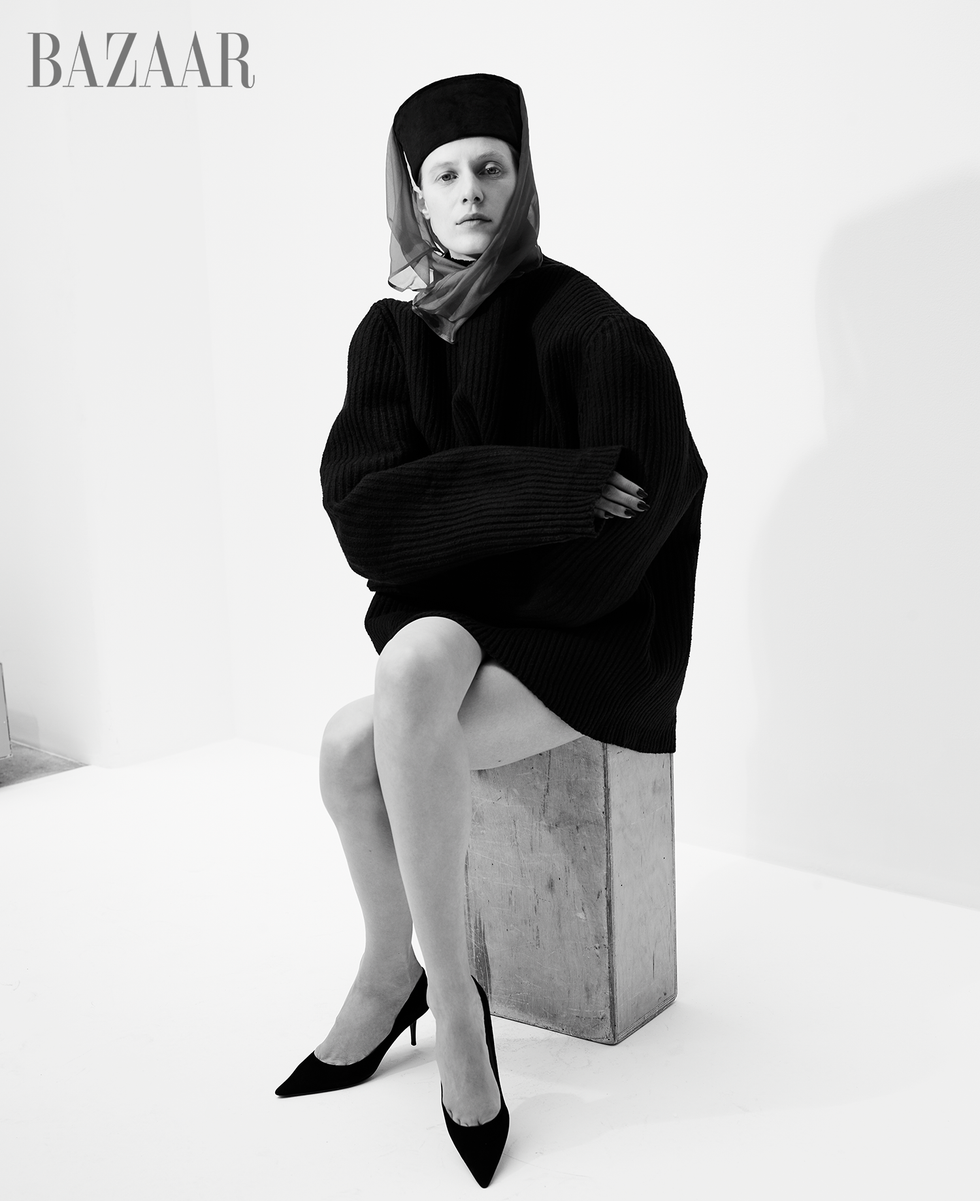 julia nobis for harper's bazaar