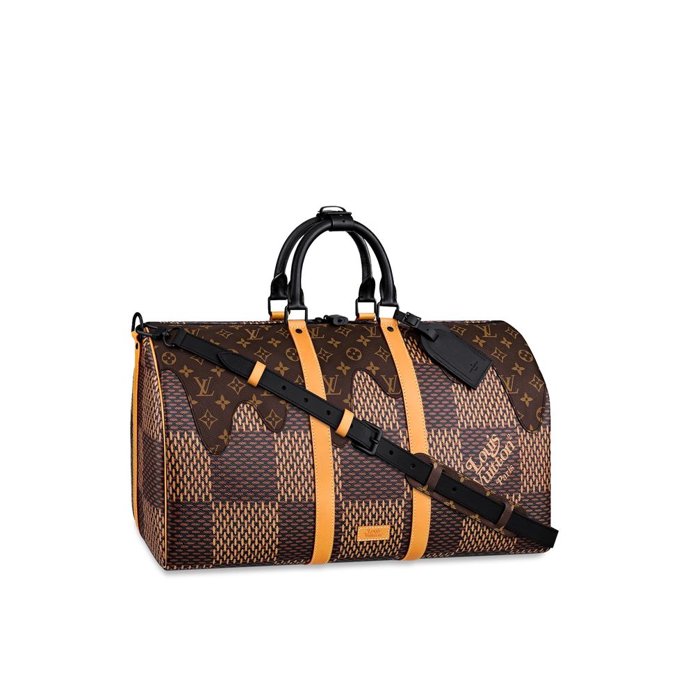 louis vuitton lv2 collection by virgil abloh fw 2020, collaboration with  nigo, keepall bag