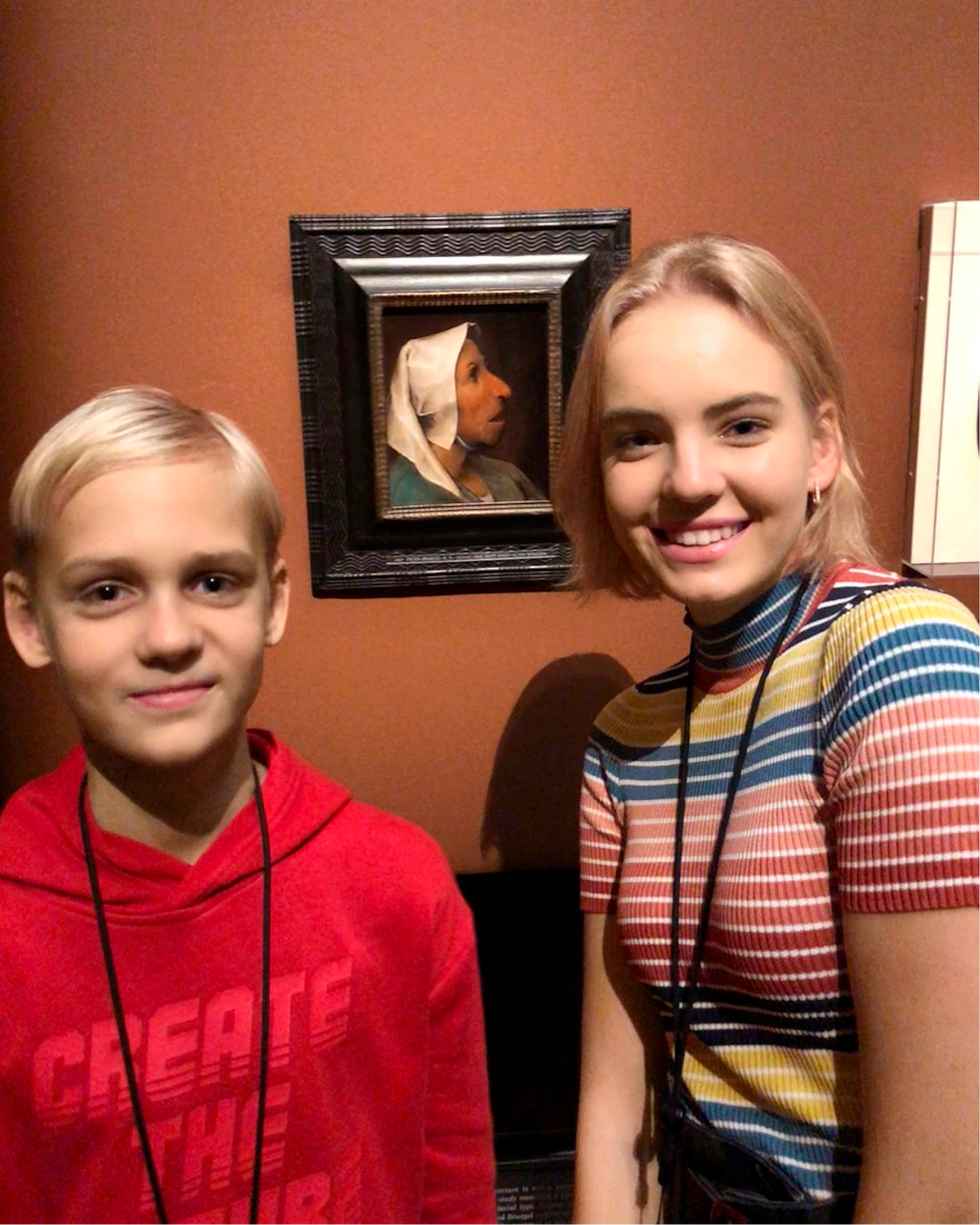 zakhar and dasha, kunsthistorisches museum, vienna 2018