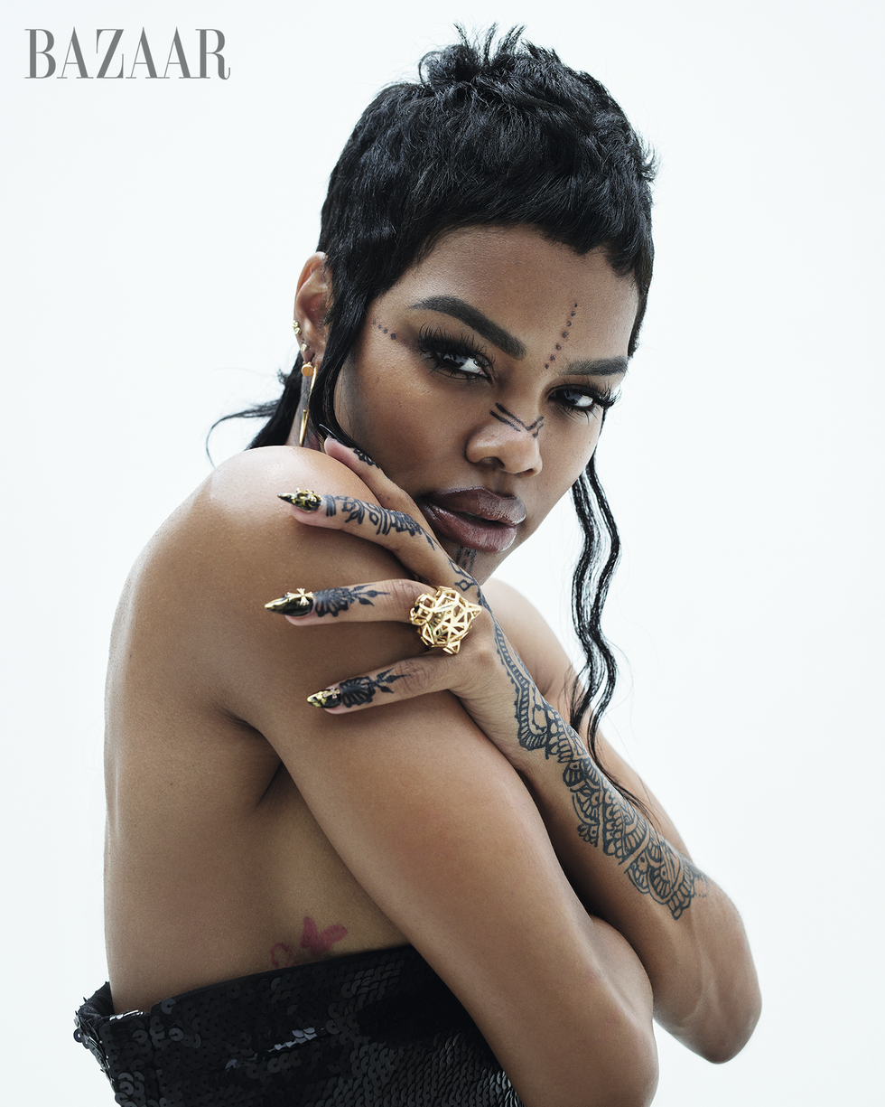 teyana taylor singer and actress for harpers bazaar icons 2023
