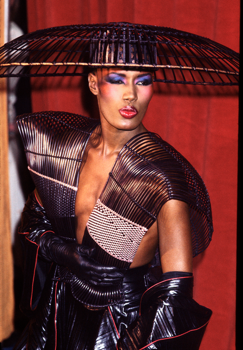 grace jones 1983 grammy awards at the music file photos 1980's in los angeles, photo by chris walterwireimage