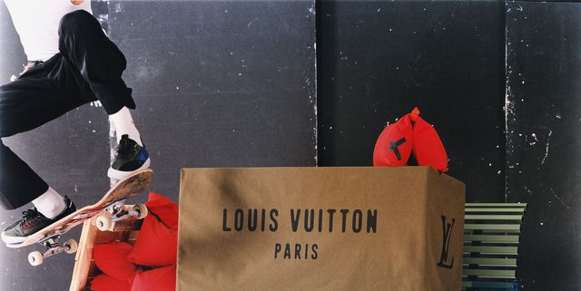 Louis Vuitton X Supreme Skateboard Carrier