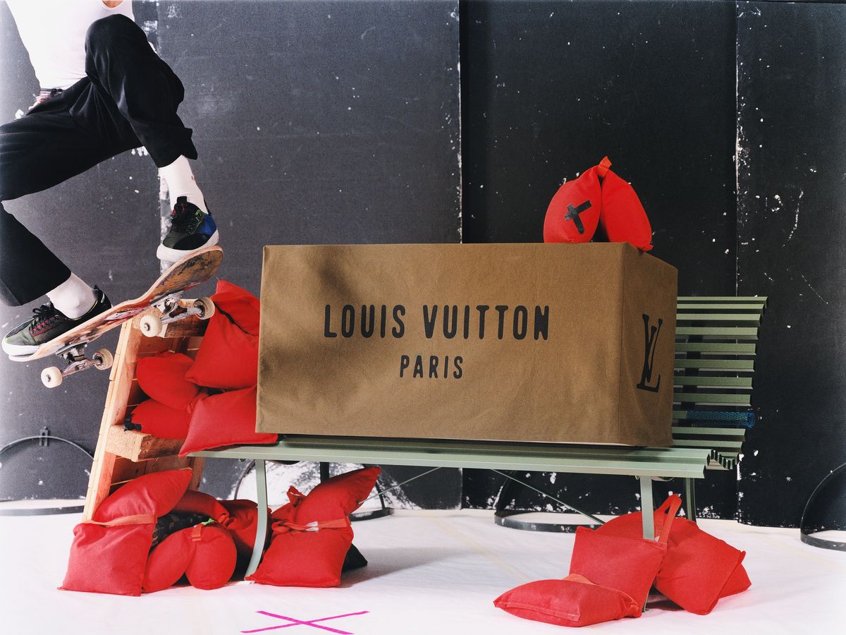 Design is fine. History is mine. — Louis Vuitton, travel trunks. 1