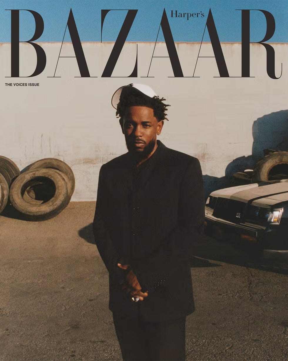 Kendrick Lamar for Harper's Bazaar