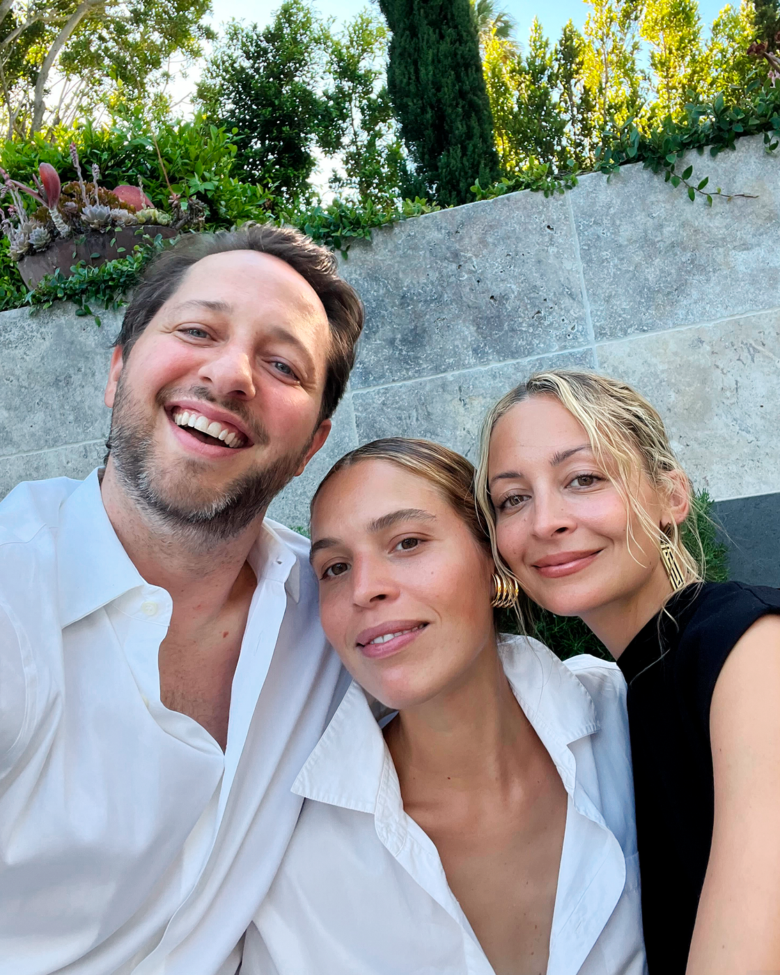 the author with cleo wade and nicole richie