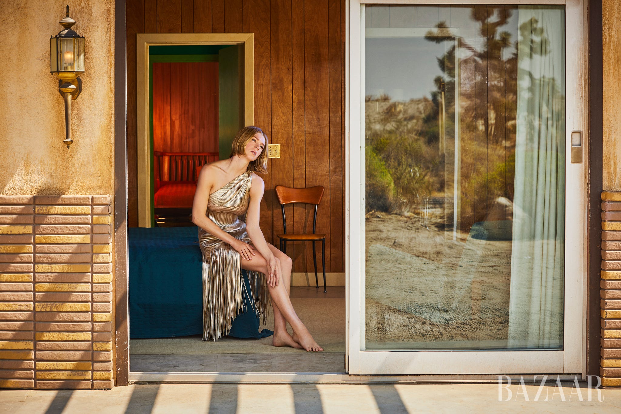 hunter schafer harpers bazaar december 2021 january 2022 cover