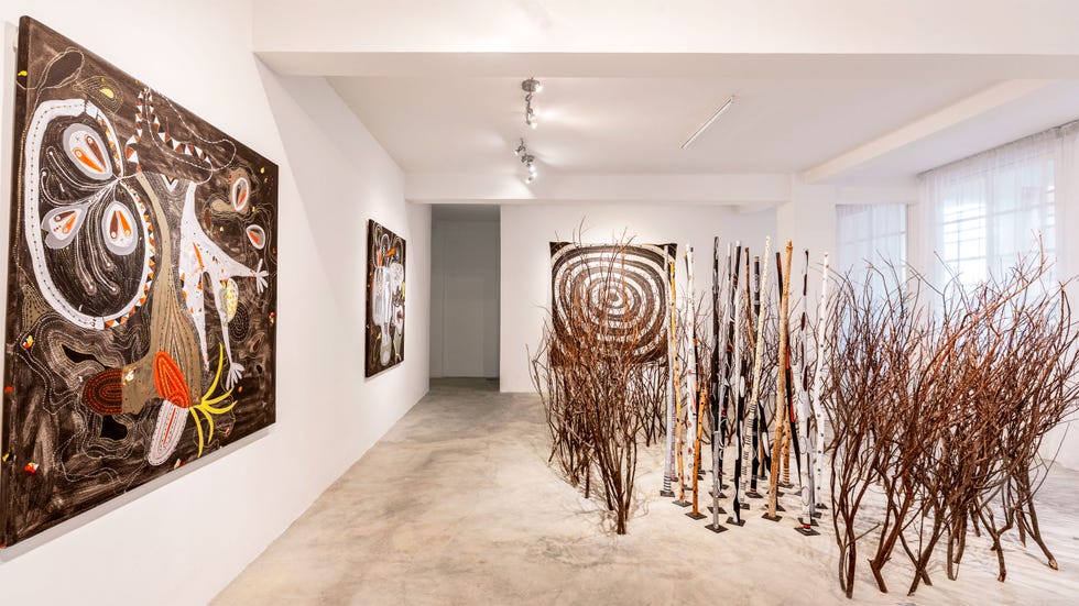 a show ﻿by ivorian artist ﻿méné at oh ﻿gallery