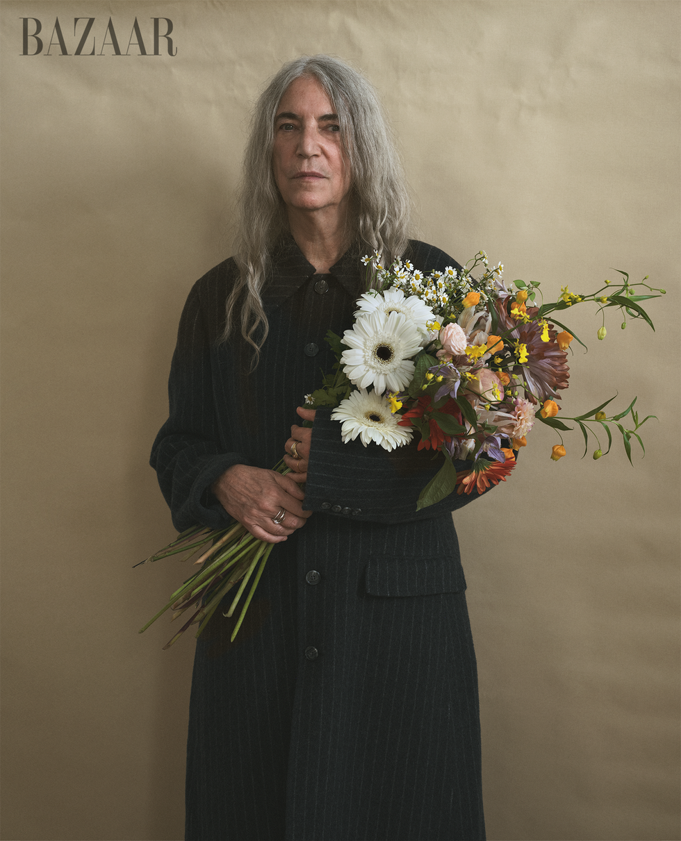 patti smith for harper's bazaar